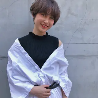 ショート カラー 山中 直輝のヘアスタイル