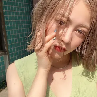 ショート カラー パーマ ヘアアレンジ 💛カラー大人気💛 c i a t eのヘアスタイル