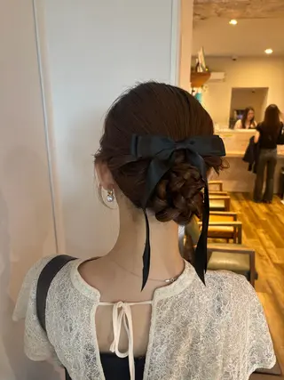 セミロング 表参道/アレンジ💐 /艶カラー/kahoのヘアスタイル