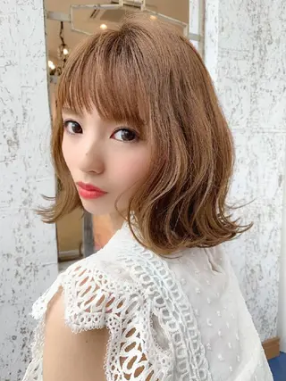 ミディアム メンズ縮毛矯正✂ 髪質改善✄金井雄司のヘアスタイル