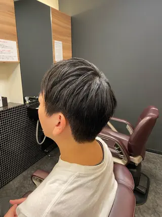 ショート メンズ メンズパーマモデル 大募集中のヘアスタイル