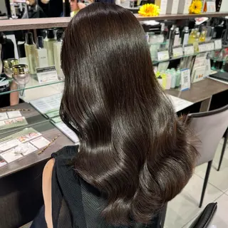 ロング カラー ⟡.·Fuka/ ヘアメ🎀暖色カラーのヘアスタイル