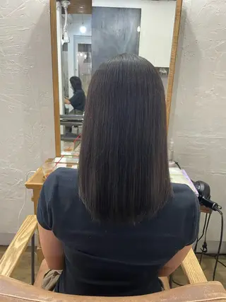 ミディアム カラー なな🦋/ 原宿のヘアスタイル