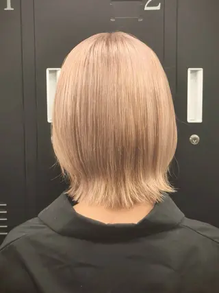 ミディアム カラー 透明感カラー特化🫧 🦋栗原🦋のヘアスタイル