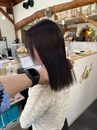 セミロング 名取 純平のヘアスタイル