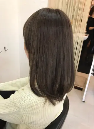 ミディアム カラー soul salon ✩☪︎⋆｡IZUMIのヘアスタイル