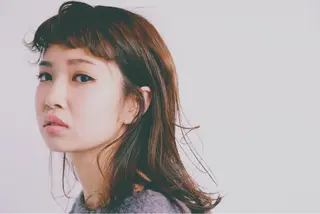 ミディアム セミロング ロング カラー パーマ ヘアアレンジ エイジングケア/大人 デザイン/FRAMEのヘアスタイル