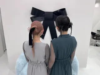 セミロング ヘアアレンジ MILD by 17 秋葉原 ‪♡みづき♡のヘアスタイル