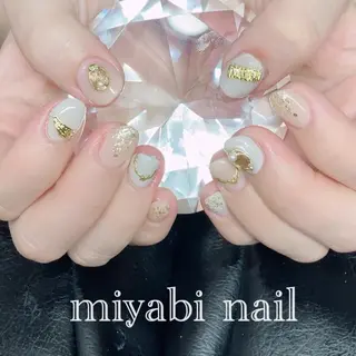 ネイル miyabi nail 桂川駅近くのネイルデザイン