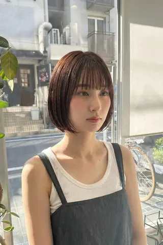 ショート tre.甲子園口店/ レイヤーカットのヘアスタイル