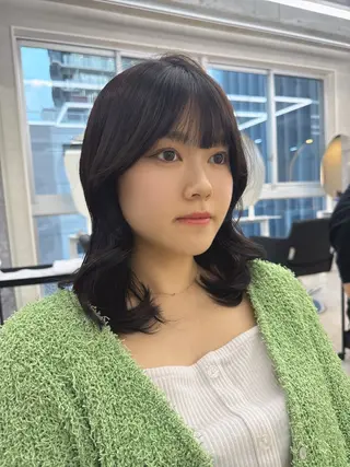 ミディアム 艶髪🇰🇷髪質改善 🎀ikuno🎀のヘアスタイル