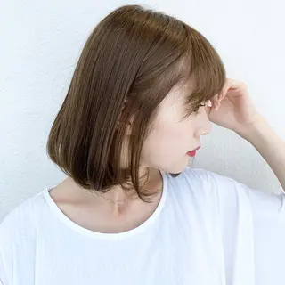 ミディアム カラー 橋口 晃典のヘアスタイル