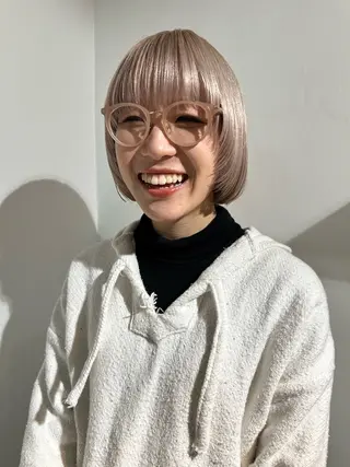 ショート カラー 🎀オイダイラ モモカ🎀のヘアスタイル