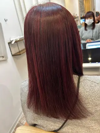 カラー 石川 由美子のヘアスタイル
