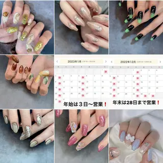ネイル 渋谷／チップ長さ出し 👑アプレgel-xのネイルデザイン
