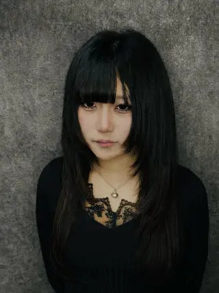 ロング manabu髪質改善 縮毛矯正モデル募集中のヘアスタイル