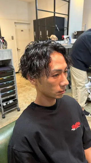 パーマ メンズ メンズ専門 Ryukiのヘアスタイル