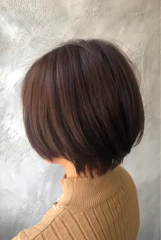 ショート カラー 縮毛矯正&髪質改善 ⭐️OGUのヘアスタイル