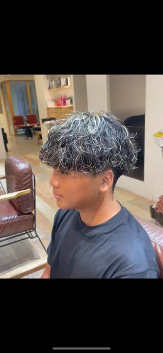 メンズ 髪質改善 メンズパーマゆうひのヘアスタイル