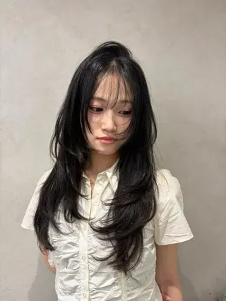 ロング Yuta✂︎ 韓国レイヤー🪽のヘアスタイル