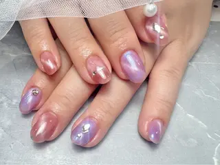 ネイル マジック ミラーのネイルデザイン