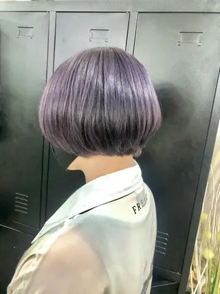 ショート カラー パーマ ヘアアレンジ メンズ キッズ ネイル マツエク・マツパ エビスザキレン／メン ズ／心斎橋🌳のヘアスタイル