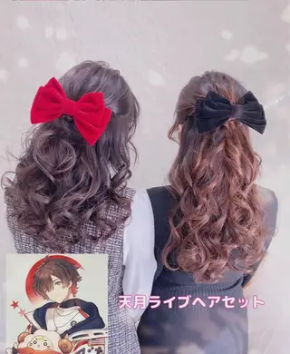 ヘアアレンジ ヘアセットサロン ココのヘアスタイル
