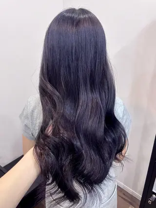 ロング カラー ヘアアレンジ Trip大名 AZUのヘアスタイル