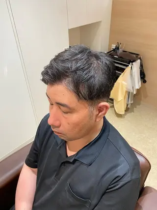 ショート メンズ メンズカット０円 モデル募集野田阪神のヘアスタイル