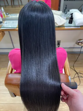 ロング 韓国ヘアー🇰🇷 MIWAのヘアスタイル