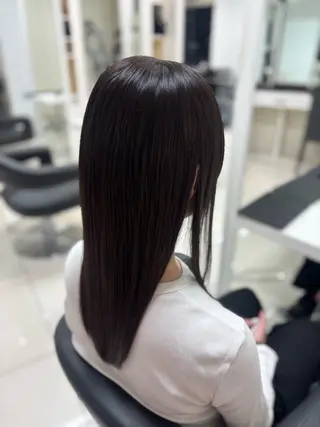 ロング 【縮毛＆メンズ特化】 CoCo🦋のヘアスタイル