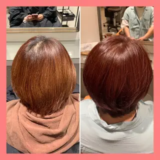 ショート カラー ✂️RIKUKI🎨 【駒込美容師🎀】のヘアスタイル