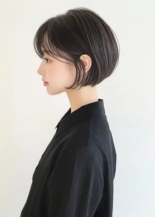ショート 美髪×縮毛矯正 水上真由美😘のヘアスタイル