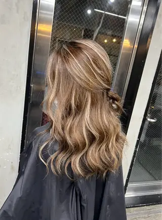 セミロング カラー ヘアアレンジ 指名数No.1 /NAOYAのヘアスタイル