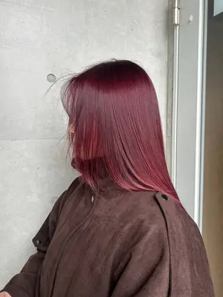カラー ヘルシー/ナチュラル 海外風カラーのヘアスタイル