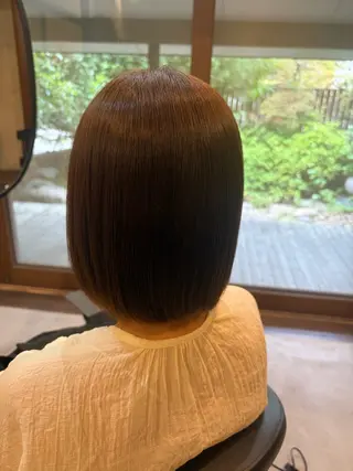 ミディアム 透明感カラー /髪質改善/Ikoiのヘアスタイル