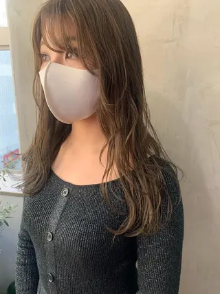 ロング カラー RISAKO レイヤーカット🎀のヘアスタイル