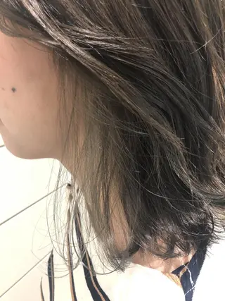 ミディアム カラー 🍊新宿南口🍊 ERINAのヘアスタイル