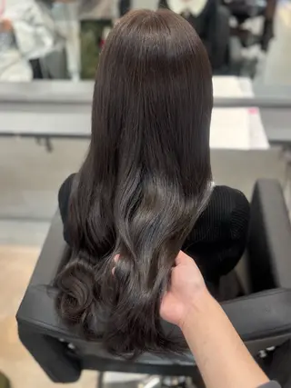 カラー 🍓チサト/仙台/ 透明感カラー🪽‪のヘアスタイル
