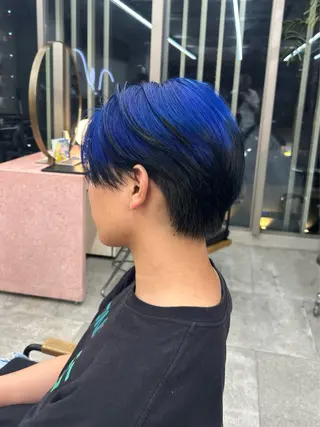 ショート 大本 メンズ/パーマのヘアスタイル
