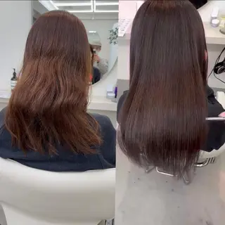 ロング 丹羽大喜 縮毛矯正/美髪矯正のヘアスタイル