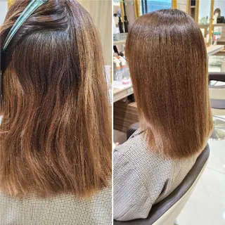 ミディアム Ash 店長 山下達也のヘアスタイル