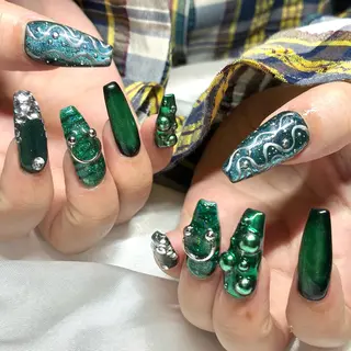 ネイル Nail ヌシん家 AKANEのネイルデザイン