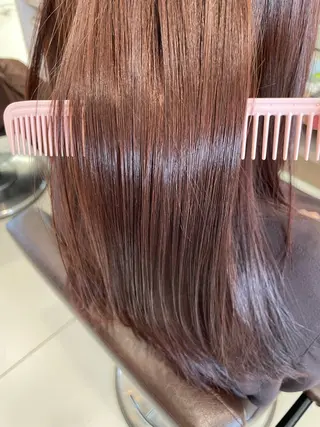 ミディアム パーマ 鶴岡で縮毛矯正なら お任せ！ハヤシナオミのヘアスタイル