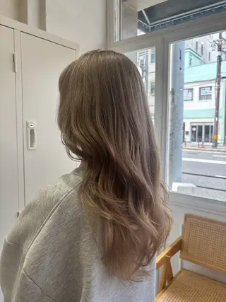 セミロング 🧸似合わせデザイン ほそいけいこ🧸のヘアスタイル