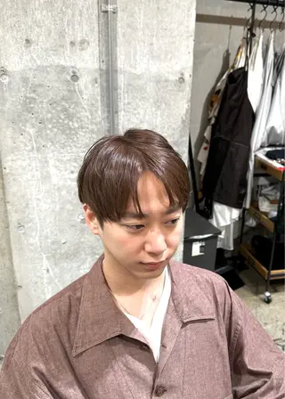 カラー メンズ ✨ブリーチカラー/ 似合わせカット/高山のヘアスタイル