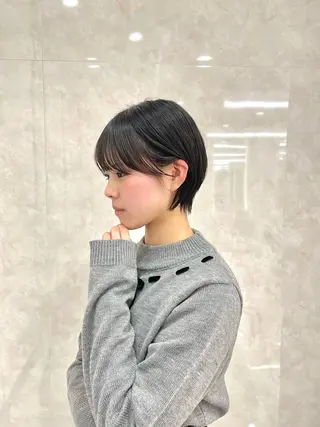 ショート ショート/似合わせ/ 透明感カラー古市唯人のヘアスタイル