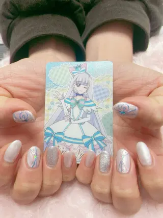 ネイル 前田 りかのネイルデザイン