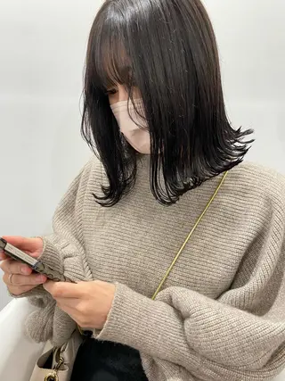 ミディアム 似合わせレディース/ メンズ/あゆかのヘアスタイル