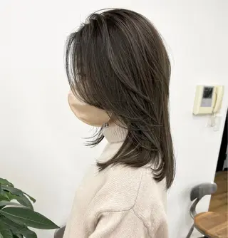 カラー 横浜/メンズカット 曲がる縮毛矯正のヘアスタイル